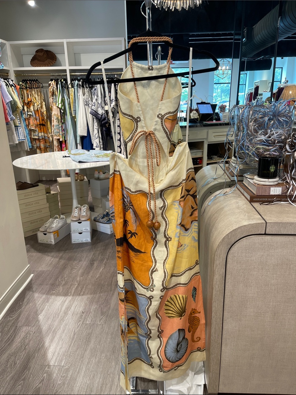FARM RIO
SOUVENIR MIX SCARVES MAXI DRESS - Picture 5 of 5